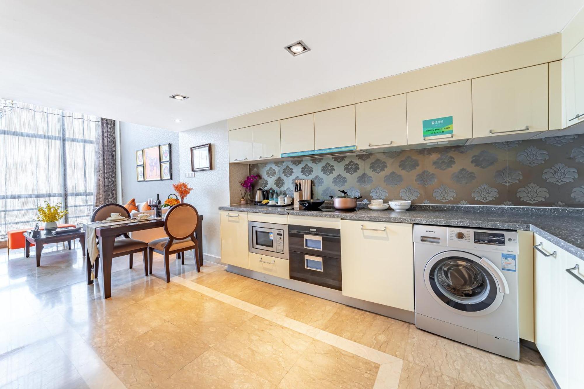 Waifiden Guangzhou Grand View Golden Palace Apartment - Free Shuttle Bus During The Canton Fair Exterior photo