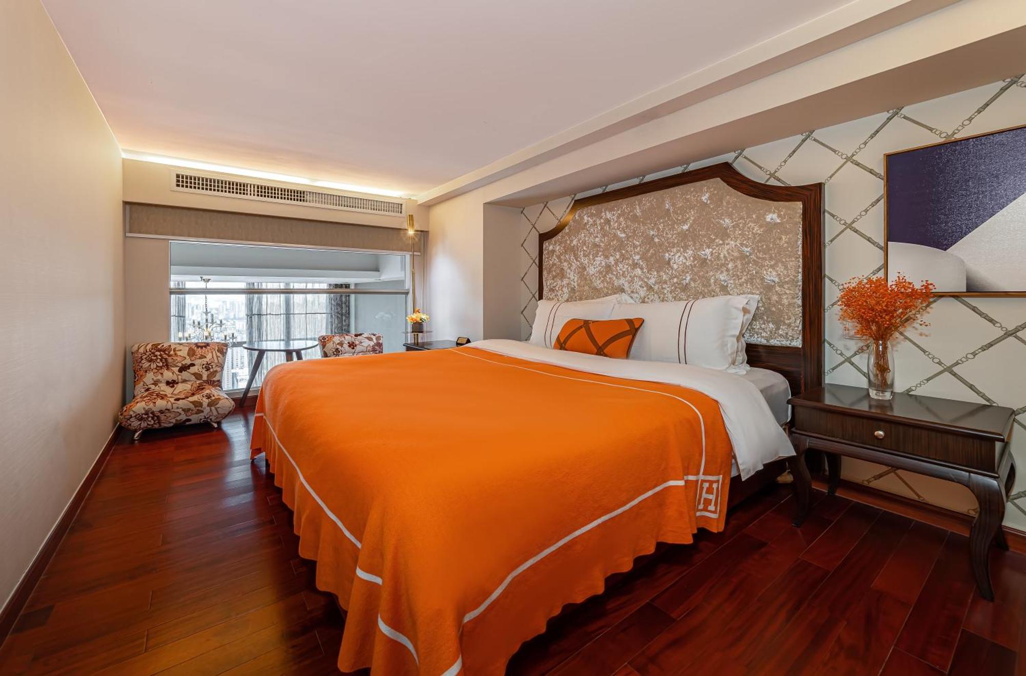 Waifiden Guangzhou Grand View Golden Palace Apartment - Free Shuttle Bus During The Canton Fair Exterior photo