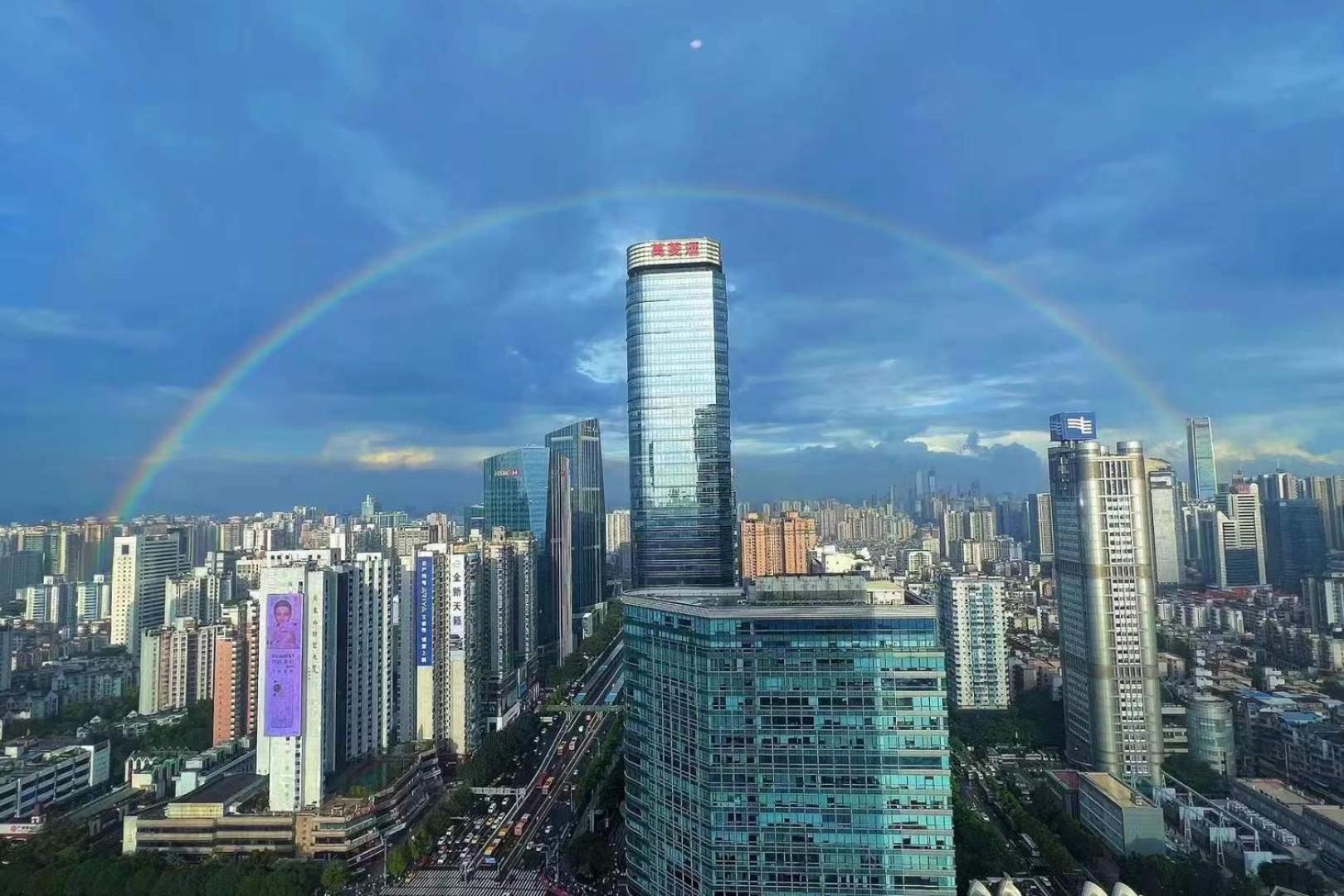 Waifiden Guangzhou Grand View Golden Palace Apartment - Free Shuttle Bus During The Canton Fair Exterior photo
